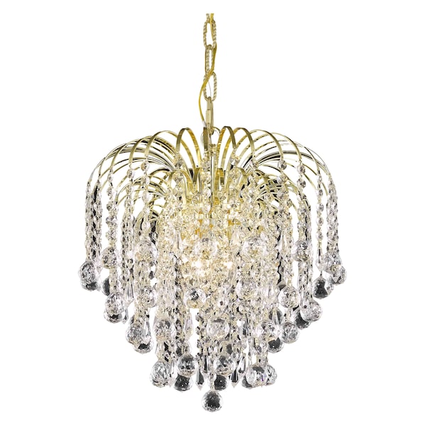 Living District Addison 3-Light Pendant LD6802D14G